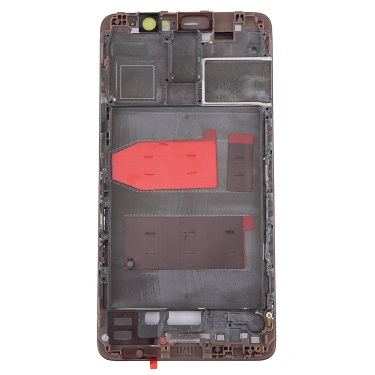 For Huawei Mate 9 Front Housing LCD Frame Bezel Plate(Mocha Gold) - Full Housing Cover by buy2fix | Online Shopping UK | buy2fix