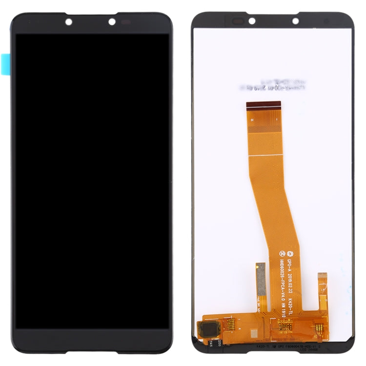 TFT LCD Screen for Wiko Y70 with Digitizer Full Assembly (Black) - For Wiko by buy2fix | Online Shopping UK | buy2fix