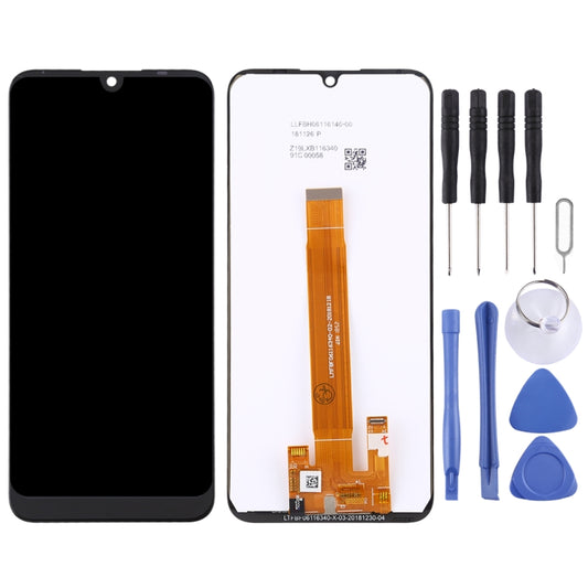 TFT LCD Screen for Wiko VIEW3 LITE with Digitizer Full Assembly (Black) by buy2fix