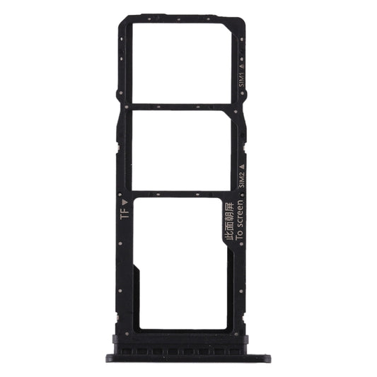 SIM Card Tray + SIM Card Tray + Micro SD Card Tray for Huawei Honor Play 3 (Black) by buy2fix