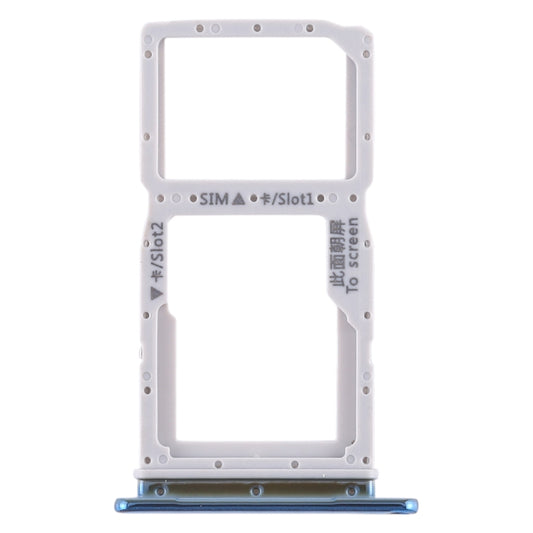 SIM Card Tray + SIM Card Tray / Micro SD Card Tray for Huawei Enjoy 10 Plus (Breathing Crystal) by buy2fix