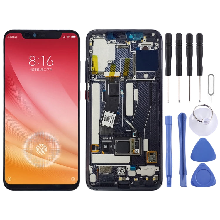 Original LCD Screen for Xiaomi Mi 8 Explorer / Mi 8 Pro Digitizer Full Assembly with Frame(Black) - LCD Screen by buy2fix | Online Shopping UK | buy2fix
