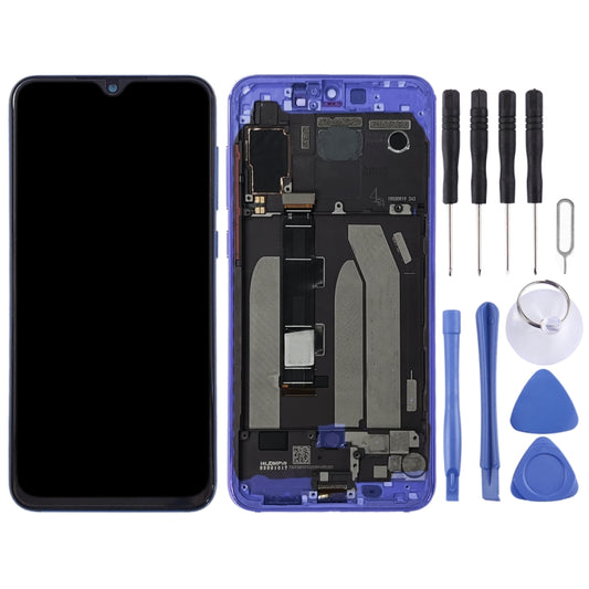 Original LCD Screen for Xiaomi Mi 9 SE Digitizer Full Assembly with Frame(Blue) by buy2fix