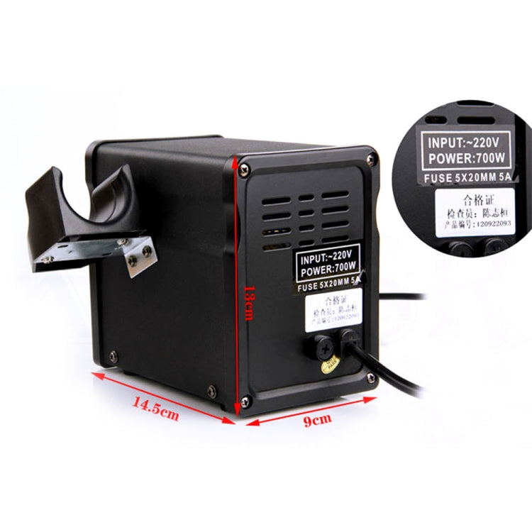 Kaisi 878D 2 In 1 LCD Digital Display Heat Gun Soldering Station 700W for BGA Rework Solder Station Hot Air Gun Welder Equipment, EU Plug by Kaisi