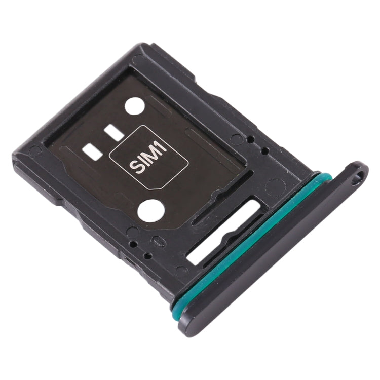 For OPPO Reno 10x zoom SIM Card Tray + SIM Card Tray / Micro SD Card Tray (Black) - Card Tray by buy2fix | Online Shopping UK | buy2fix