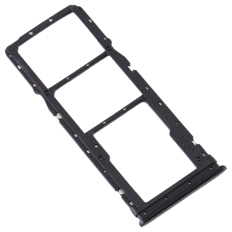 SIM Card Tray + SIM Card Tray + Micro SD Card Tray for Xiaomi Redmi Note 8 (Black) - Card Tray by buy2fix | Online Shopping UK | buy2fix