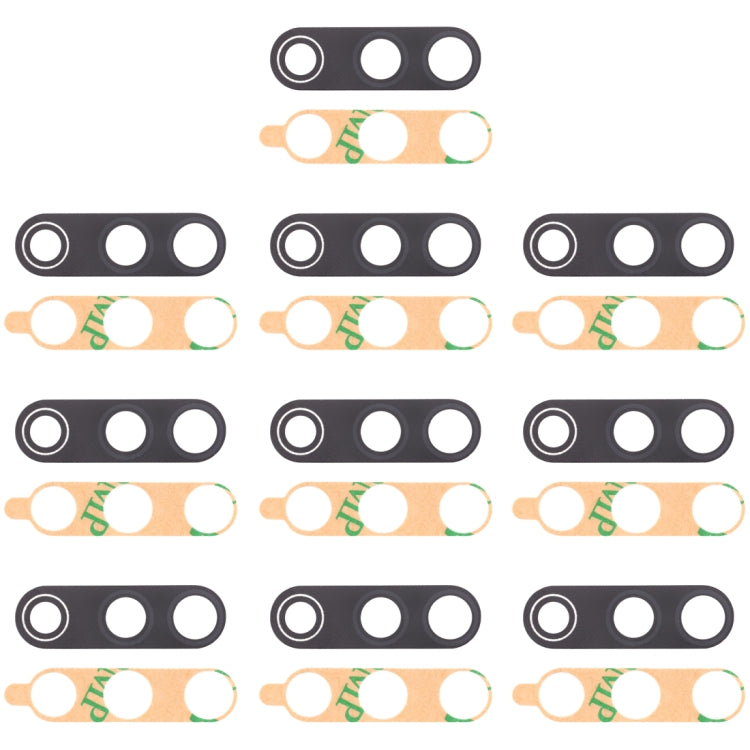 10 PCS Back Camera Lens for Xiaomi Redmi Note 8 Pro - Camera by buy2fix | Online Shopping UK | buy2fix