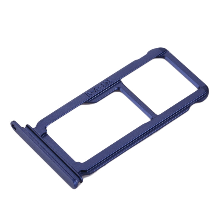 For Huawei P10 Plus SIM Card Tray & SIM / Micro SD Card Tray(Blue) by buy2fix