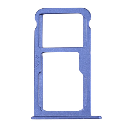 For Huawei P10 SIM Card Tray & SIM / Micro SD Card Tray(Blue) by buy2fix