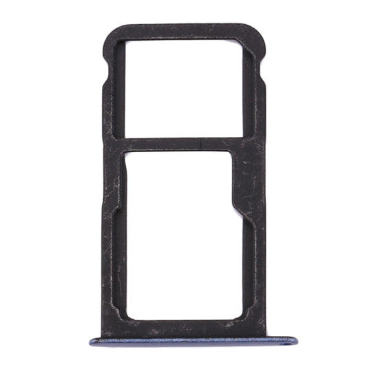 For Huawei P10 Lite SIM Card Tray & SIM / Micro SD Card Tray(Blue) by buy2fix