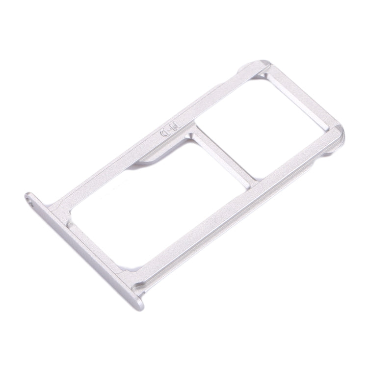 For Huawei Mate 9 SIM Card Tray & SIM / Micro SD Card Tray(Silver) by buy2fix