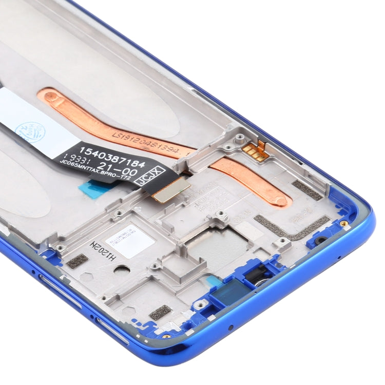 TFT LCD Screen for Xiaomi Redmi Note 8 Pro Digitizer Full Assembly with Frame (Double SIM Card Version)(Blue) - LCD Screen by buy2fix | Online Shopping UK | buy2fix