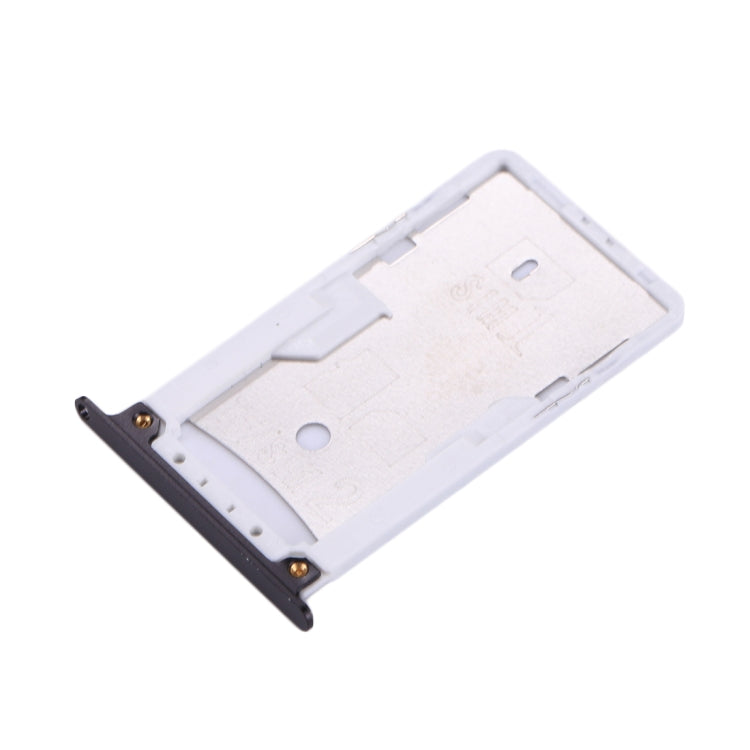 For Xiaomi Redmi Note 4 SIM & SIM / TF Card Tray(Black) - Card Tray by buy2fix | Online Shopping UK | buy2fix