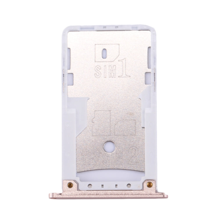 For Xiaomi Redmi Pro SIM & SIM / TF Card Tray(Gold) - Card Tray by buy2fix | Online Shopping UK | buy2fix