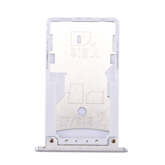 For Xiaomi Redmi Pro SIM & SIM / TF Card Tray(Silver) by buy2fix