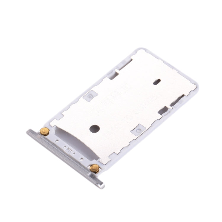 For Xiaomi Redmi Note 3 (Qualcomm Version) SIM & SIM / TF Card Tray(Silver) by buy2fix