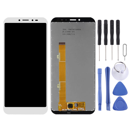 LCD Screen and Digitizer Full Assembly for Alcatel 1S (2019) OT5024 5024 5024D 5024A 5024J(White) - LCD Screen by buy2fix | Online Shopping UK | buy2fix
