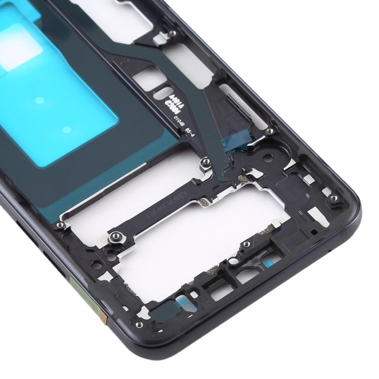 Front Housing LCD Frame Bezel Plate for LG G8 ThinQ (Black) - For LG by buy2fix | Online Shopping UK | buy2fix