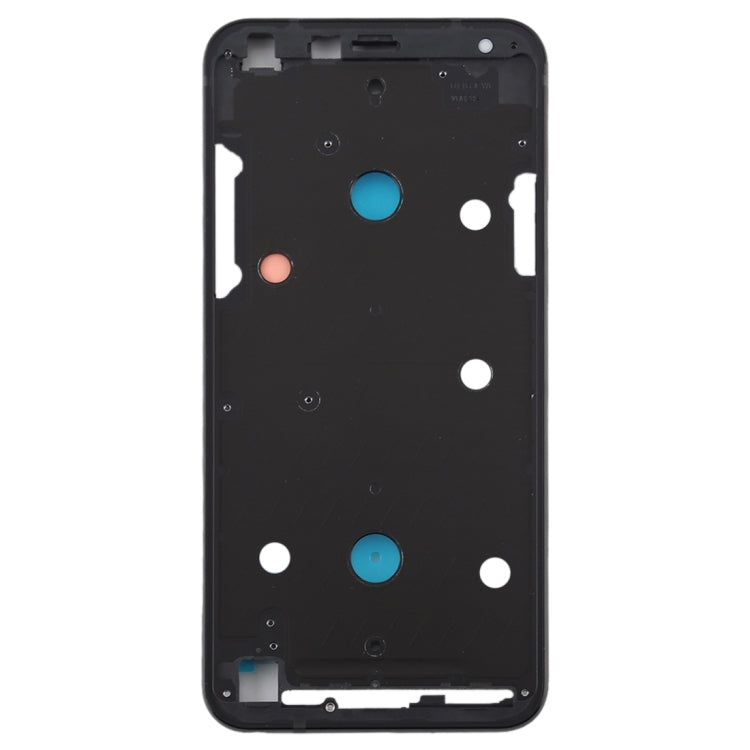 Front Housing LCD Frame Bezel Plate for LG Q7 / Q610 / Q7 Plus / Q725 / Q720 / Q7A / Q7 Alpha(Black) - For LG by buy2fix | Online Shopping UK | buy2fix