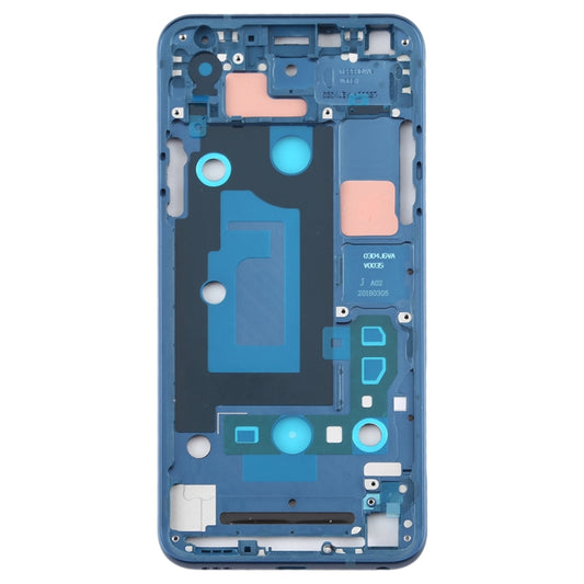 Front Housing LCD Frame Bezel Plate for LG Q7 / Q610 / Q7 Plus / Q725 / Q720 / Q7A / Q7 Alpha(Dark Blue) by buy2fix