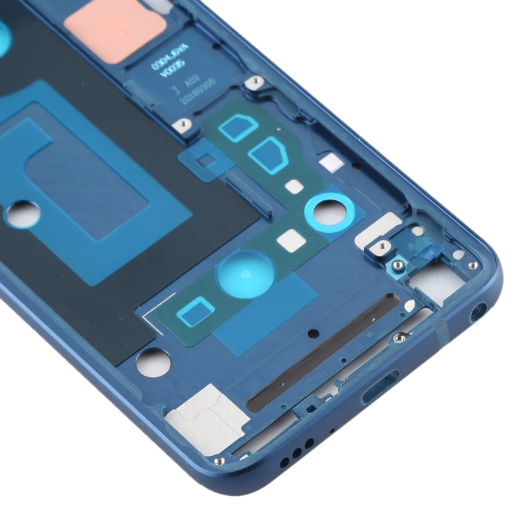Front Housing LCD Frame Bezel Plate for LG Q7 / Q610 / Q7 Plus / Q725 / Q720 / Q7A / Q7 Alpha(Dark Blue) - For LG by buy2fix | Online Shopping UK | buy2fix