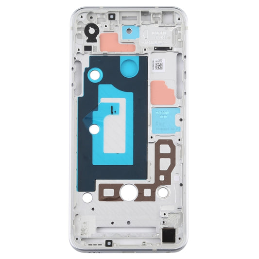 Front Housing LCD Frame Bezel Plate for LG Q7 / Q610 / Q7 Plus / Q725 / Q720 / Q7A / Q7 Alpha(Silver) by buy2fix