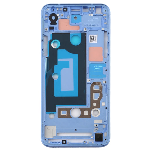 Front Housing LCD Frame Bezel Plate for LG Q7 / Q610 / Q7 Plus / Q725 / Q720 / Q7A / Q7 Alpha(Baby Blue) by buy2fix