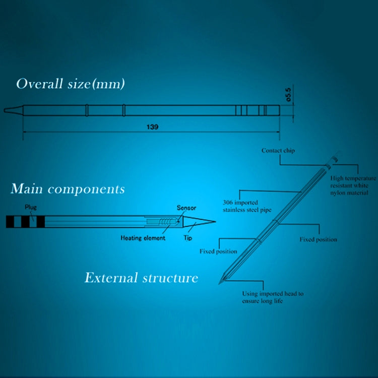 QUICKO T12-BCM3 Lead-free Soldering Iron Tip by Quicko