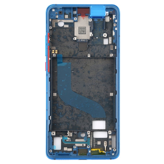 Front Housing LCD Frame Bezel Plate for Xiaomi Redmi K20 / Redmi K20 Pro / Mi 9T / Mi 9T Pro (Blue) - Frame Bezel Plate by buy2fix | Online Shopping UK | buy2fix
