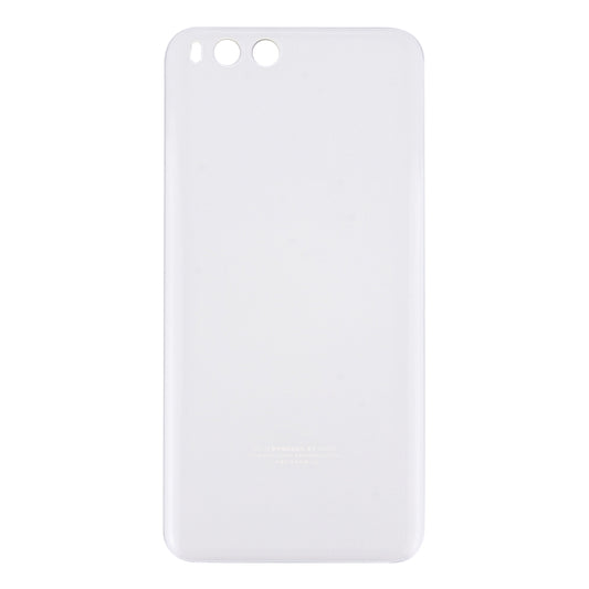 For Xiaomi Mi 6 Glass Battery Back Cover(White) - Back Cover by buy2fix | Online Shopping UK | buy2fix