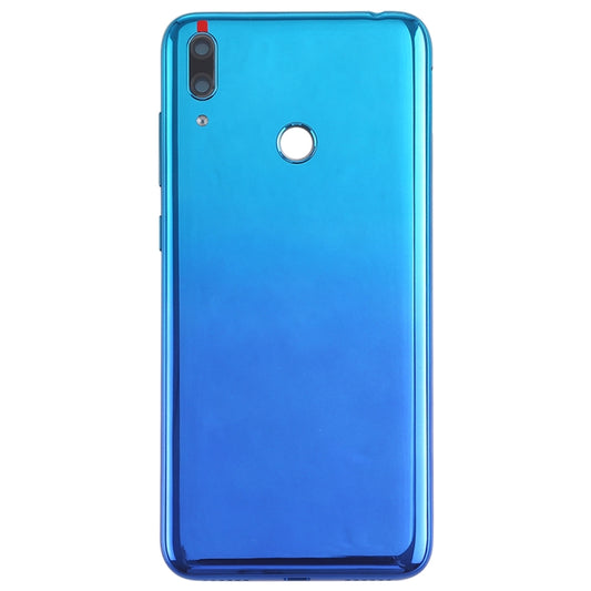 Original Battery Back Cover with Camera Lens & Side Keys for Huawei Y7 Prime (2019)(Blue) by buy2fix