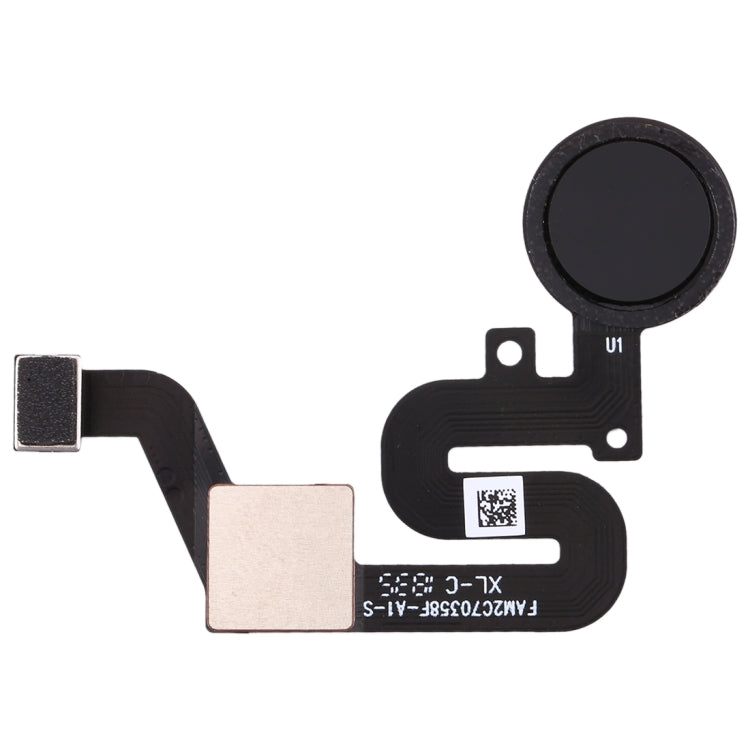 Fingerprint Sensor Flex Cable for Nokia 5.1 Plus(X5) (Black) - Flex Cable by buy2fix | Online Shopping UK | buy2fix