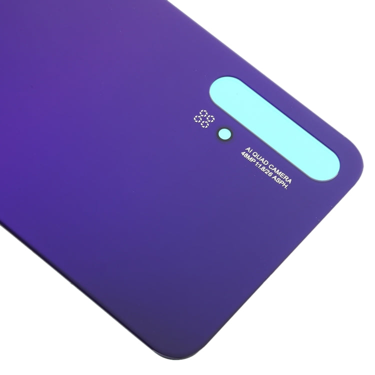 Battery Back Cover for Huawei Nova 5T(Purple) - Back Cover by buy2fix | Online Shopping UK | buy2fix