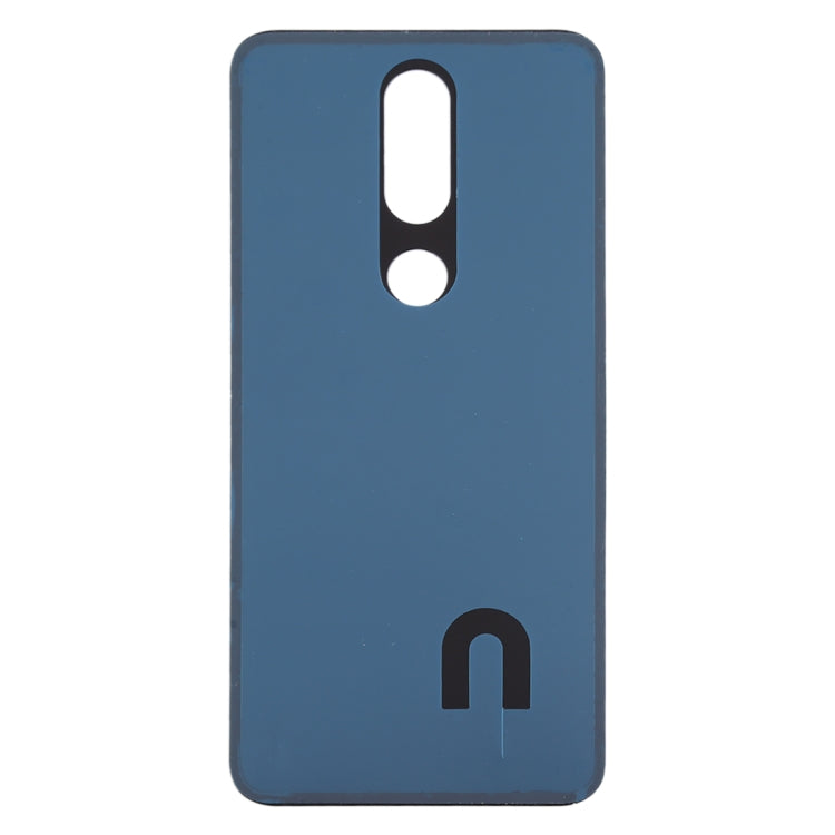 Battery Back Cover for Nokia 7.1 / TA-1100 TA-1096 TA-1095 TA-1085 TA-1097(Black) - Back Cover by buy2fix | Online Shopping UK | buy2fix