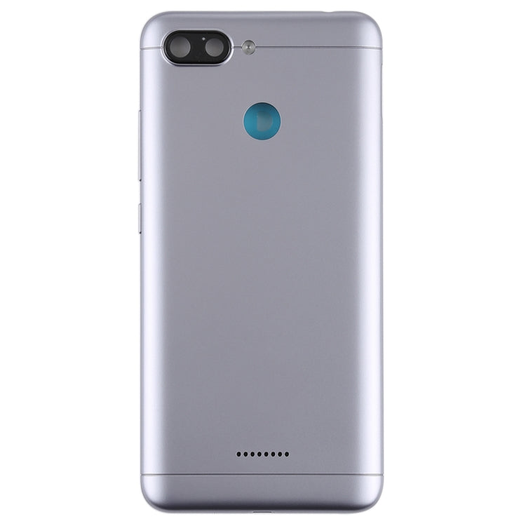 Back Cover with Side Keys for Xiaomi Redmi 6(Grey) - Back Cover by buy2fix | Online Shopping UK | buy2fix