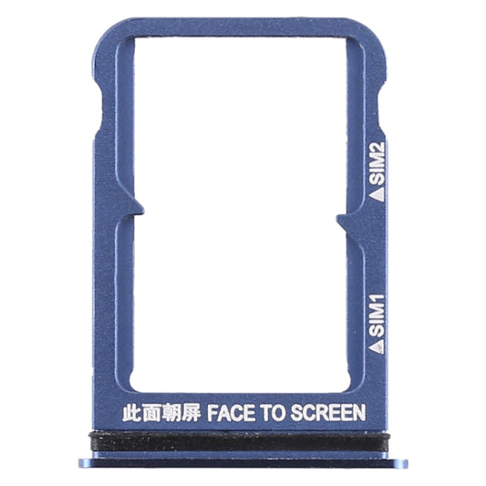 Double SIM Card Tray for Xiaomi Mi 8 (Blue) by buy2fix