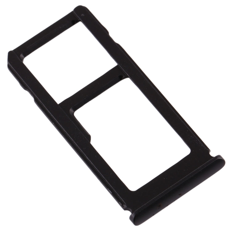 SIM Card Tray + SIM Card Tray / Micro SD Card Tray for Nokia 8 / N8 TA-1012 TA-1004 TA-1052 (Black) - Card Tray by buy2fix | Online Shopping UK | buy2fix