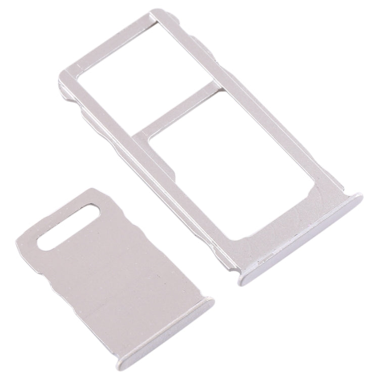 SIM Card Tray + SIM Card Tray + Micro SD Card Tray for Nokia 3.1 Plus (White) - Card Tray by buy2fix | Online Shopping UK | buy2fix