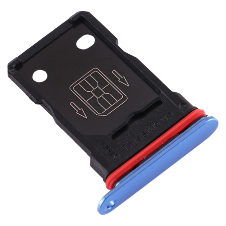 For OnePlus 7T Single SIM Card Tray (Blue) - Card Tray by buy2fix | Online Shopping UK | buy2fix