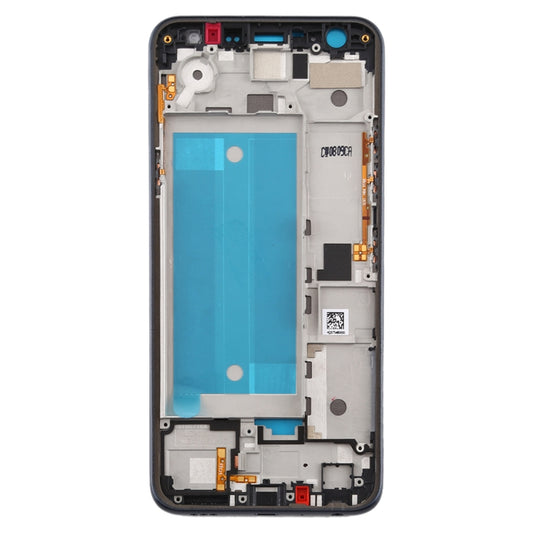 Front Housing LCD Frame Bezel Plate for LG K40 / K12+ K12 Plus / X4 2019 X420EM X420BMW X420EMW X420HM X420 X420N (Single SIM Version)(Black) - For LG by buy2fix | Online Shopping UK | buy2fix