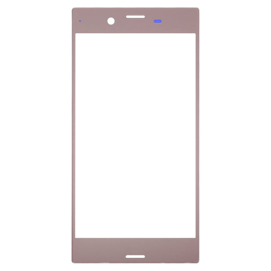 Front Screen Outer Glass Lens for Sony Xperia XZ(Rose Gold) by buy2fix