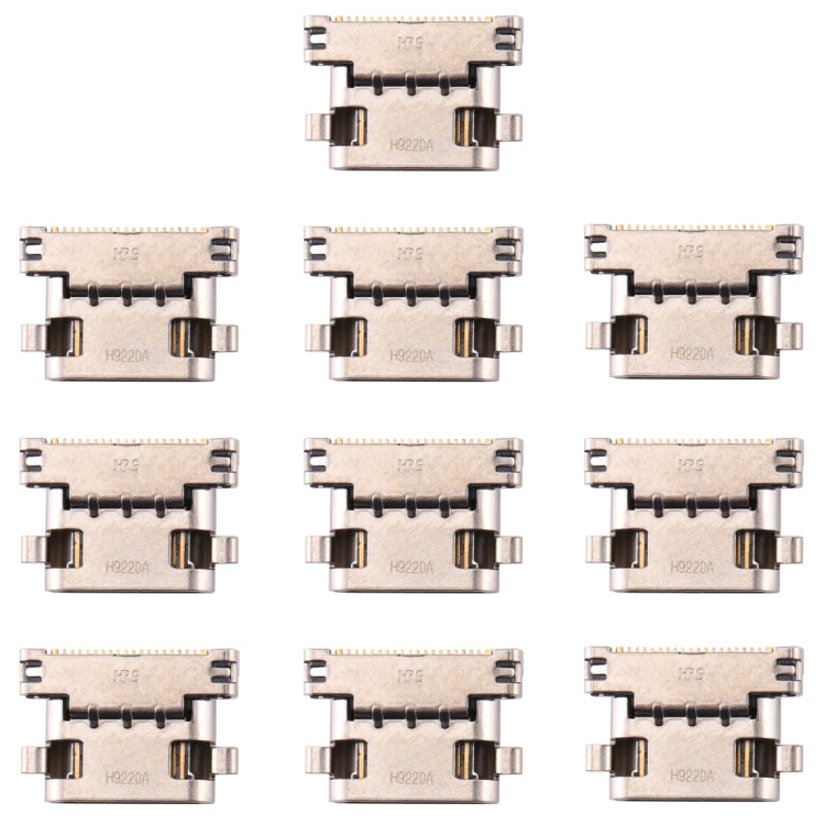10 PCS Charging Port Connector for HTC U Play - Tail Connector by buy2fix | Online Shopping UK | buy2fix