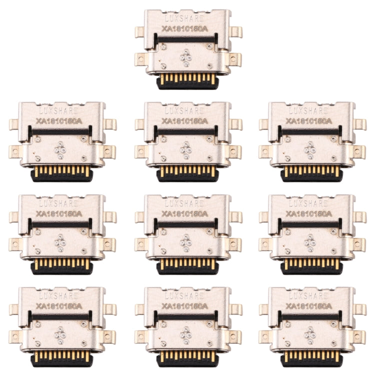 10 PCS Charging Port Connector for Xiaomi Mi 8 SE / Max 2 - Tail Connector by buy2fix | Online Shopping UK | buy2fix