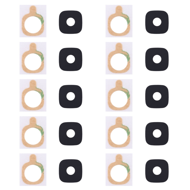 For Galaxy C7 Pro / C7010 10pcs Back Camera Lens Cover with Sticker - Camera Series by buy2fix | Online Shopping UK | buy2fix