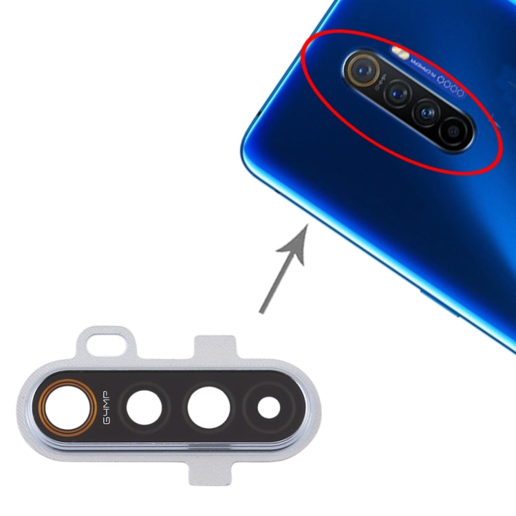 For OPPO Realme X2 Pro Camera Lens Cover (Silver) - Camera Series by buy2fix | Online Shopping UK | buy2fix