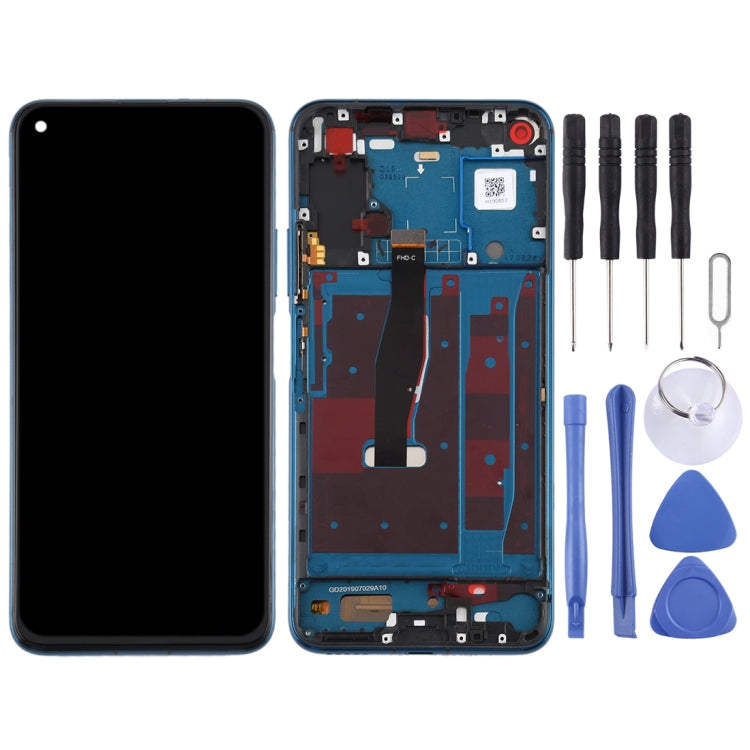 OEM LCD Screen for Huawei Honor 20 Pro Digitizer Full Assembly with Frame(Blue) - LCD Screen by buy2fix | Online Shopping UK | buy2fix