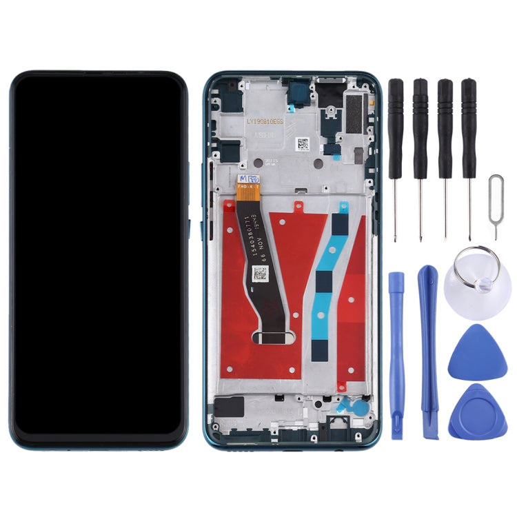 OEM LCD Screen for Huawei P Smart Z Digitizer Full Assembly with Frame(Green) - LCD Screen by buy2fix | Online Shopping UK | buy2fix