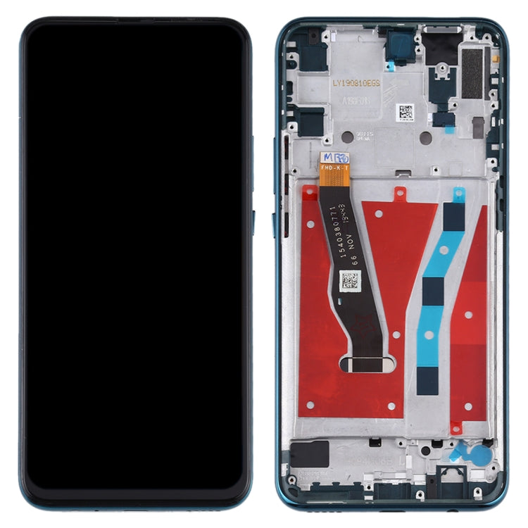 OEM LCD Screen for Huawei P Smart Z Digitizer Full Assembly with Frame(Green) - LCD Screen by buy2fix | Online Shopping UK | buy2fix