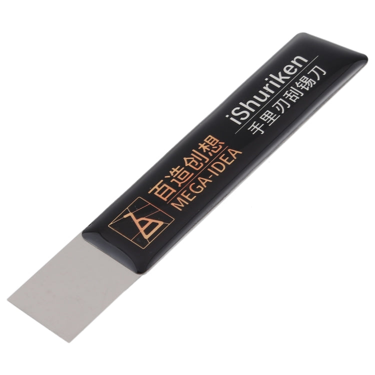 Qianli iShuriken T0.2mm Solder Paster Scraping Tin Knife Wear-resistant Flat Mouth - Crowbar by QIANLI | Online Shopping UK | buy2fix