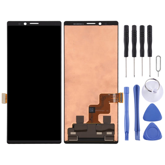Original OLED LCD Screen for Sony Xperia 1 with Digitizer Full Assembly(Black) - LCD Screen by buy2fix | Online Shopping UK | buy2fix